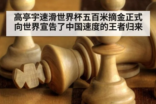 高亭宇速滑世界杯五百米摘金正式向世界宣告了中国速度的王者归来