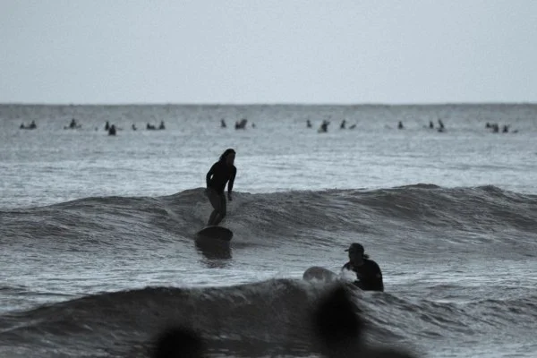 surfing community beach